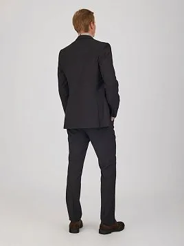 МУЖСКОЙ КОСТЮМ SU26009-SL ЧЁРНЫЙ