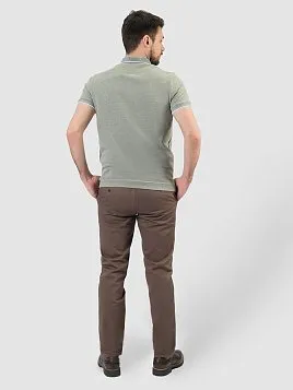 РУБАШКА-ПОЛО МУЖСКАЯ PEPLOS TSP25004-R ЗЕЛЕНЫЙ