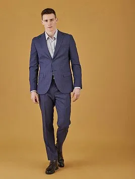 ЛЕТНИЙ МУЖСКОЙ КОСТЮМ SU26151-SL СИНИЙ