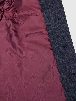 ПАЛЬТО МУЖСКОЕ PEPLOS OW2108-CT СЕРЫЙ