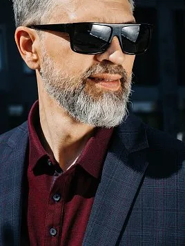 КОСТЮМ МУЖСКОЙ PEPLOS SU23008-С СИНИЙ