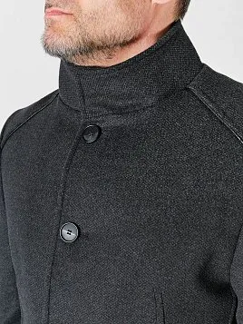 ПАЛЬТО МУЖСКОЕ PEPLOS OW2330-CT СЕРЫЙ