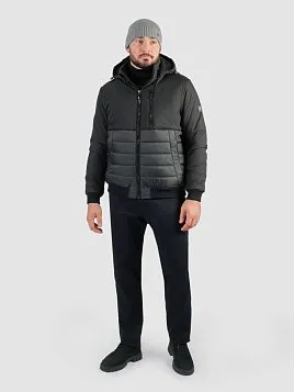 КУРТКА МУЖСКАЯ PEPLOS OW2515-JА ЧЁРНЫЙ