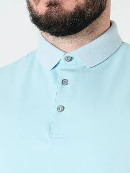 РУБАШКА-ПОЛО МУЖСКАЯ PEPLOS TS24013-Р ГОЛУБОЙ