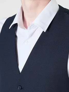 ЖИЛЕТ ПОДРОСТКОВЫЙ PEPLOS V23T002-001 ТЕМНО-СИНИЙ