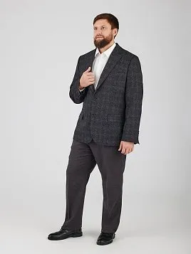 ЧЁРНЫЙ МУЖСКОЙ ПИДЖАК JA26120-С 