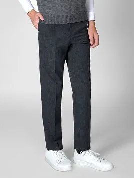 БРЮКИ ДЛЯ МАЛЬЧИКА МЛ. ШКОЛА PEPLOS TR19B051 СЕРЫЙ