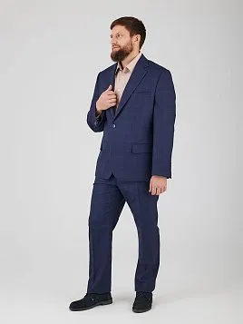 МУЖСКОЙ КОСТЮМ SU26008-SL СИНИЙ