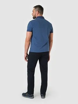 РУБАШКА-ПОЛО МУЖСКАЯ PEPLOS TS23009-P СИНИЙ