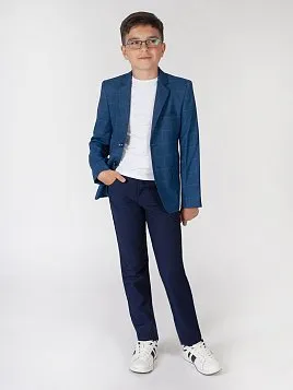 ПИДЖАК ДЛЯ МАЛЬЧИКА PEPLOS JA20J024 СИНИЙ