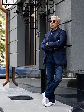 ДЖИНСЫ МУЖСКИЕ PEPLOS J2403-С СИНИЙ