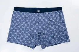 ТРУСЫ БОКСЕРЫ МУЖСКИЕ PEPLOS UW19008-BX СИНИЙ