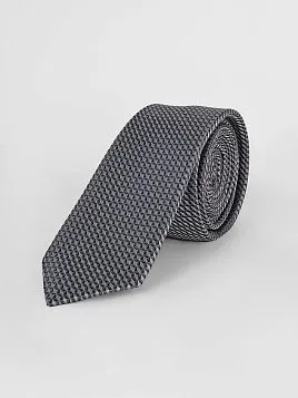 ГАЛСТУК МУЖСКОЙ PEPLOS СЕРЫЙ. МИКРОДИЗАЙН (250/157474-2)