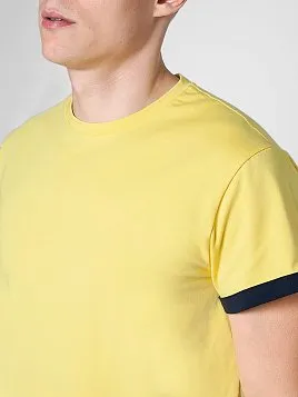 ФУТБОЛКА МУЖСКАЯ PEPLOS TS22005-R ЖЕЛТЫЙ