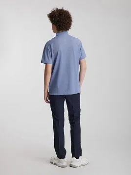 РУБАШКА-ПОЛО ПОДРОСТКОВАЯ PEPLOS TSP25T04-R ГОЛУБОЙ