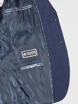 КОСТЮМ МУЖСКОЙ PEPLOS SU22003-SL ТЕМНО-СИНИЙ