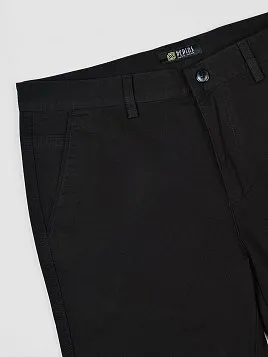 БРЮКИ МУЖСКИЕ PEPLOS P2401-C ЧЁРНЫЙ