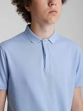 РУБАШКА-ПОЛО ПОДРОСТКОВАЯ PEPLOS TSP25T05-R ГОЛУБОЙ