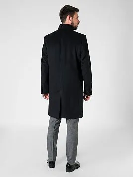 ПАЛЬТО МУЖСКОЕ PEPLOS OW2403-CT ЧЁРНЫЙ
