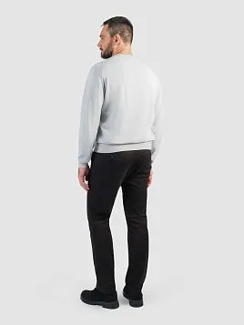 ДЖЕМПЕР МУЖСКОЙ PEPLOS KN25J025 СВЕТЛО-СЕРЫЙ