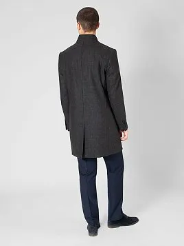 ПАЛЬТО МУЖСКОЕ PEPLOS OW2201-CT СЕРЫЙ