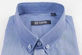 СОРОЧКА МУЖСКАЯ PEPLOS SH19133-SL СИНИЙ
