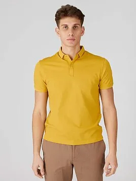 РУБАШКА-ПОЛО ИЗ ТКАНИ ПИКЕ TSP26009-R ЖЕЛТАЯ