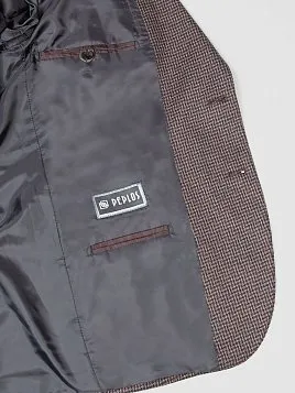 ПИДЖАК МУЖСКОЙ PEPLOS JA22020-R КОРИЧНЕВЫЙ