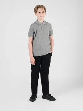 РУБАШКА-ПОЛО ДЛЯ МАЛЬЧИКА PEPLOS TS24J013-P СЕРЫЙ