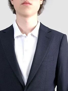 КОСТЮМ ПОДРОСТКОВЫЙ PEPLOS SU25T108-SL ТЕМНО-СИНИЙ