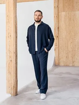 БРЮКИ МУЖСКИЕ PEPLOS TR24133-241 ТЕМНО-СИНИЙ БРЮКИ МУЖСКИЕ PEPLOS TR24133-241 ТЕМНО-СИНИЙ