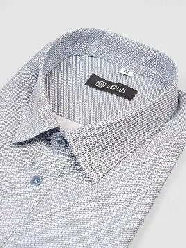 СОРОЧКА МУЖСКАЯ PEPLOS SH22074-К-R СИНИЙ