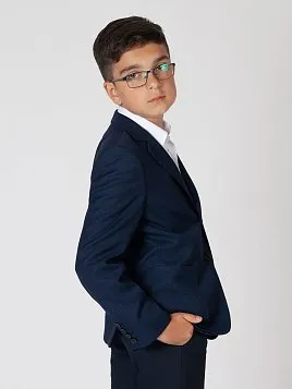 ПИДЖАК ДЛЯ МАЛЬЧИКА МЛ. ШКОЛА PEPLOS JA20B027 СИНИЙ