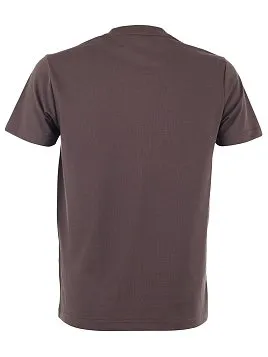 ФУТБОЛКА ИЗ ТКАНИ ПИКЕ РАЗМЕР ПЛЮС TSR26109-LR КОРИЧНЕВАЯ