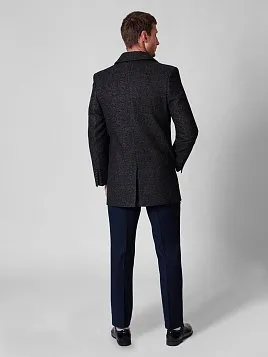 ПАЛЬТО МУЖСКОЕ PEPLOS OW2107-CT СЕРЫЙ