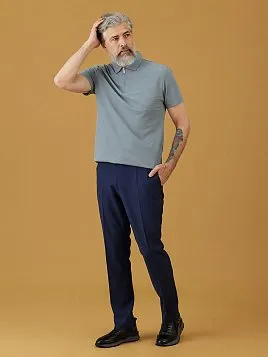 МУЖСКИЕ БРЮКИ TR26012-234 СИНИЕ