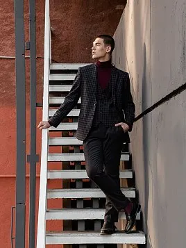 ЖИЛЕТ МУЖСКОЙ PEPLOS V22019 СИНИЙ