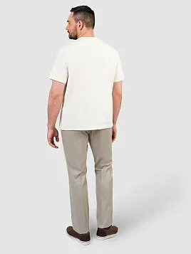 ФУТБОЛКА МУЖСКАЯ PEPLOS TSR25121-R МОЛОЧНЫЙ