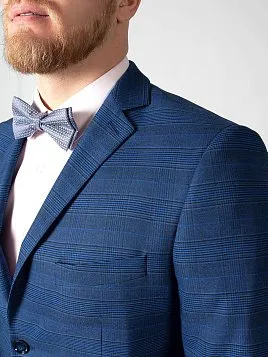 ПИДЖАК МУЖСКОЙ PEPLOS JA21014-SL СИНИЙ