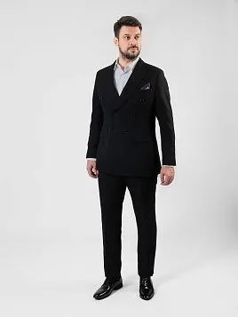 КОСТЮМ МУЖСКОЙ PEPLOS SU25123-R ЧЁРНЫЙ