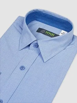 СОРОЧКА ДЛЯ МАЛЬЧИКА PEPLOS SH20J063-SL ГОЛУБОЙ