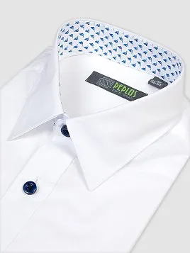 СОРОЧКА ДЛЯ МАЛЬЧИКА PEPLOS SH20J002-K-R БЕЛЫЙ