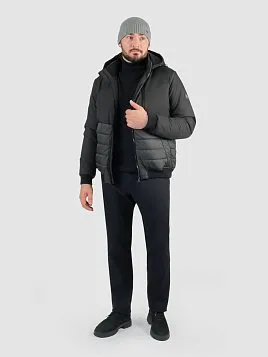 КУРТКА МУЖСКАЯ PEPLOS OW2515-JА ЧЁРНЫЙ