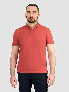 РУБАШКА-ПОЛО МУЖСКАЯ PEPLOS TSP25055-R ОРАНЖЕВЫЙ