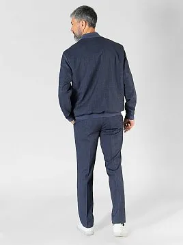 ПИДЖАК-БОМБЕР МУЖСКОЙ PEPLOS JA23004-В СИНИЙ