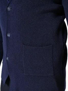 КАРДИГАН МУЖСКОЙ PEPLOS KN24C010 ТЕМНО-СИНИЙ