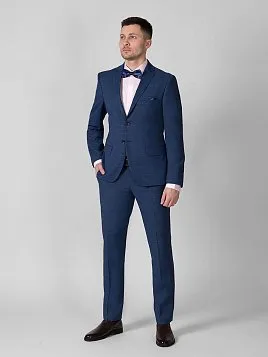 КОСТЮМ МУЖСКОЙ PEPLOS SU20020-SL СИНИЙ