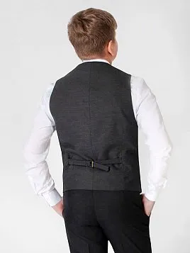 ЖИЛЕТ ПОДРОСТКОВЫЙ PEPLOS V19T022 СЕРЫЙ