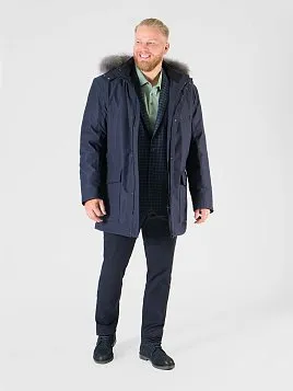 КУРТКА МУЖСКАЯ PEPLOS OW2304-DJ СИНИЙ