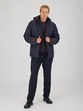 МУЖСКАЯ КУРТКА OW2614-DJ ТЕМНО-СИНЯЯ